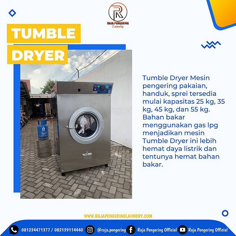 Mesin Pengering Pakaian Selimut Bed Cover Sprei Handuk (Laundry, Hotel dan RS) Mesin Pengering Pakaian Selimut Bed Cover Sprei Handuk (Laundry, Hotel dan RS)