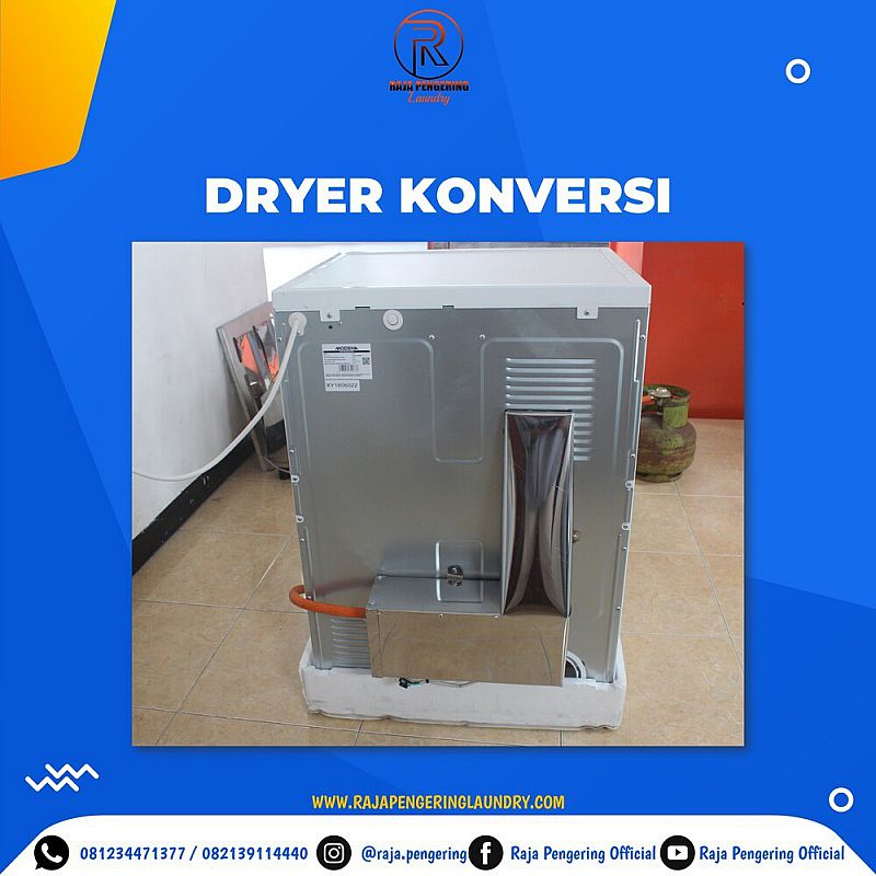 Mesin Pengering Pakaian (Konversi Gas LPG) Mesin Pengering Pakaian (Konversi Gas LPG)
